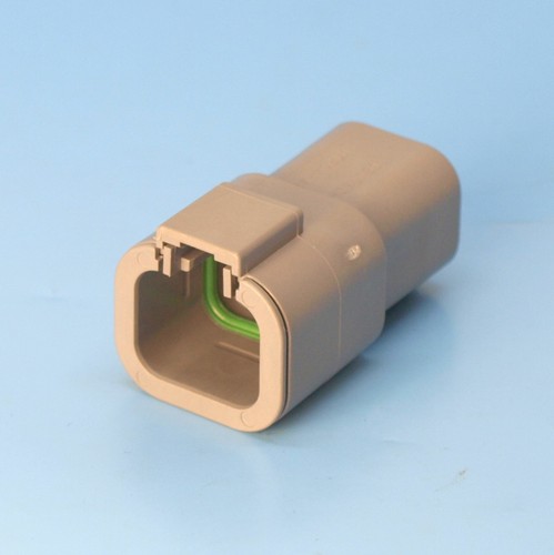 Deutsch DTP Series 4 Way Receptacle Connector Kit DTP04-4P Pins Wedglock DTP044P - Picture 2 of 6