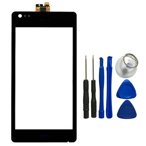Piezas de vidrio digitalizador de pantalla táctil frontal exterior para Sony Xperia M C1904 C1905 nuevo - Imagen 2 de 3