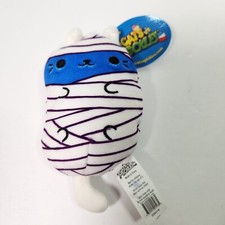 Cats vs Pickles MUMMY KITTY 106 HALLOWEEN Skeleton 4" Beanbag Plush Fidget Toy