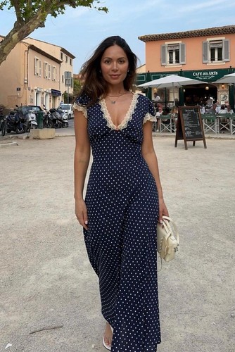 RIXO Clarice Midi Dress size S