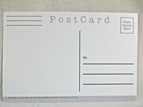 Postcard - Exciting Comics #53 Jan. Miss Masque Scourge of the Underworld - Picture 2 of 2
