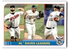 2021 Topps Big League #264 Liam Hendriks / Ryan Pressly / Brad Hand