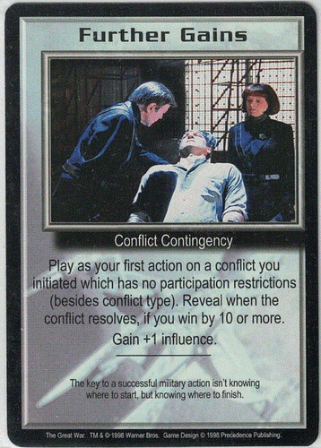 Babylon 5 CCG The Great War Ed Individual Card Sale Near Mint or Better Part 2/4 - Picture 7 of 25