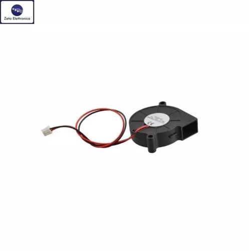 VENTOLA 12V DC DI RAFFREDDAMENTO 50 x 50 x 15 mm SOFFIANTE PER STAMPANTE 3D ECC