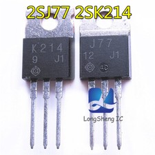 5pairs New original J77 K214 2SJ77 2SK214 audio power amplifier on tube TO-220