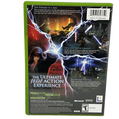 Star Wars Episode III 3 Revenge Of The Sith Xbox Video Game | eBay