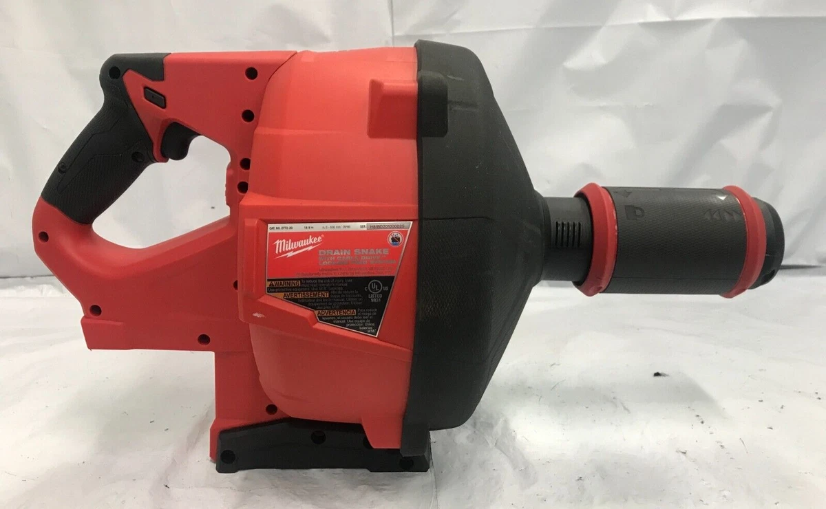 Milwaukee 2772 20 M18 FUEL Drain Snake Drive Locking Feed System GR M