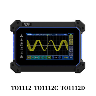 Hantek Touch Screen TO1112 TO1112C TO1112D Digital Tablet Oscilloscope 110MHz