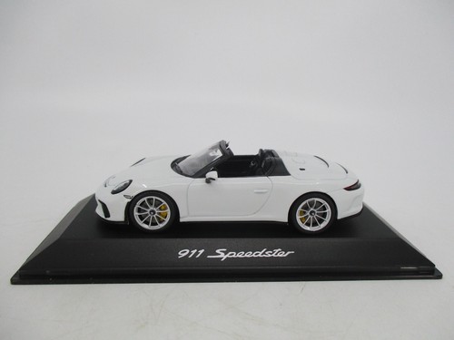 AW485 SPARK MINIMAX 1/43 1:43 PORSCHE 911 SPEEDSTER CABRIOLET REF 0201930K BLANC - Foto 6 di 18