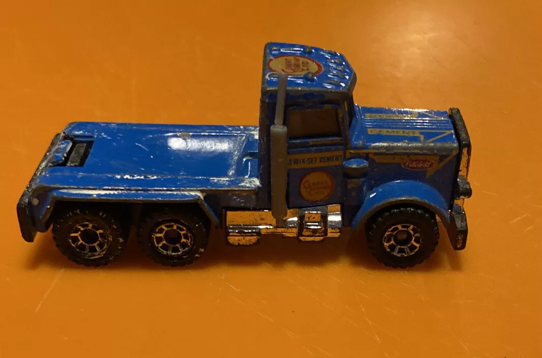 Matchbox 1981 peterbilt cement cheap mixer