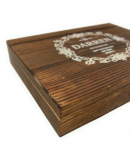 Juego de regalo de madera de piedras de whisky personalizado grabado papá para hombres regalo para beber - Imagen 4 de 6