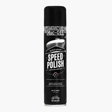 Muc Off Speed Polish 400ml Politur Spray Hochglanz mit Carnauba-Wachs