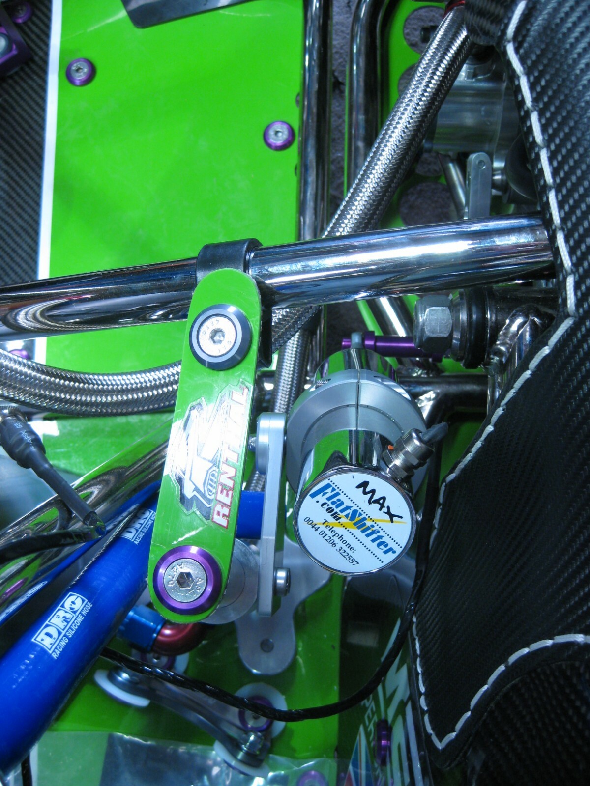 Flatshifter Max motorcycle button operated Electric gear selector kit