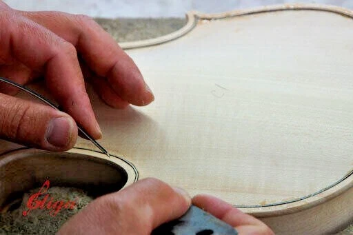 KIT PERSONALIZABLE Violín Rumano Antiguo Gliga GAMA Hecho a Mano *EligeACCESORIOS Foto 3 de 4