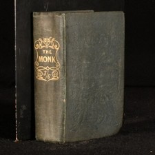 1837 The Monk: A Romance by M. G. Lewis Illustrated