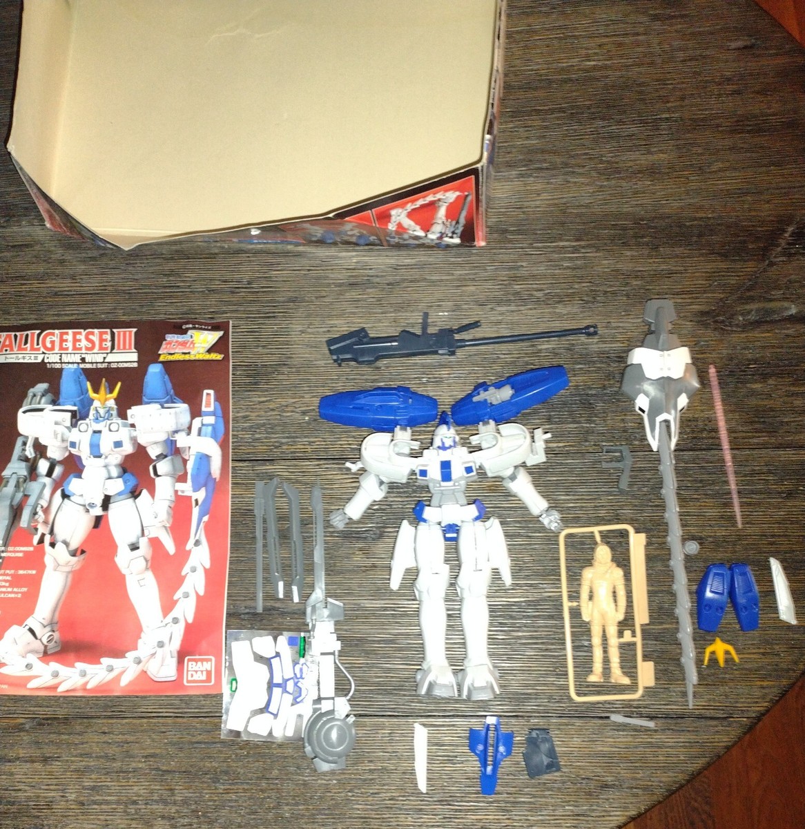 【新品】神トップ 神ベース glueBASE 3点セット NEW P-Bandai Gundam TALLGESEE III metal coating OZ-00MS2B MG