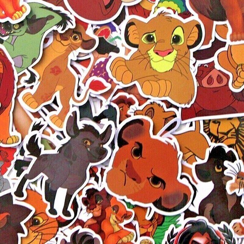 LION KING Vinyl Stickers [A] Nala SCAR Mufasa TIMON Pumbaa RAFIKI Sarabi    The - Bild 2 von 9
