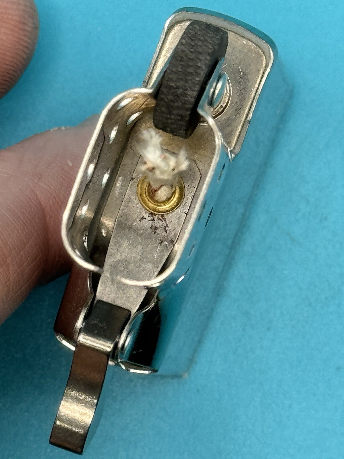 Vintage March (C) 2002 Zippo Lighter Chrome Insert Only NEW