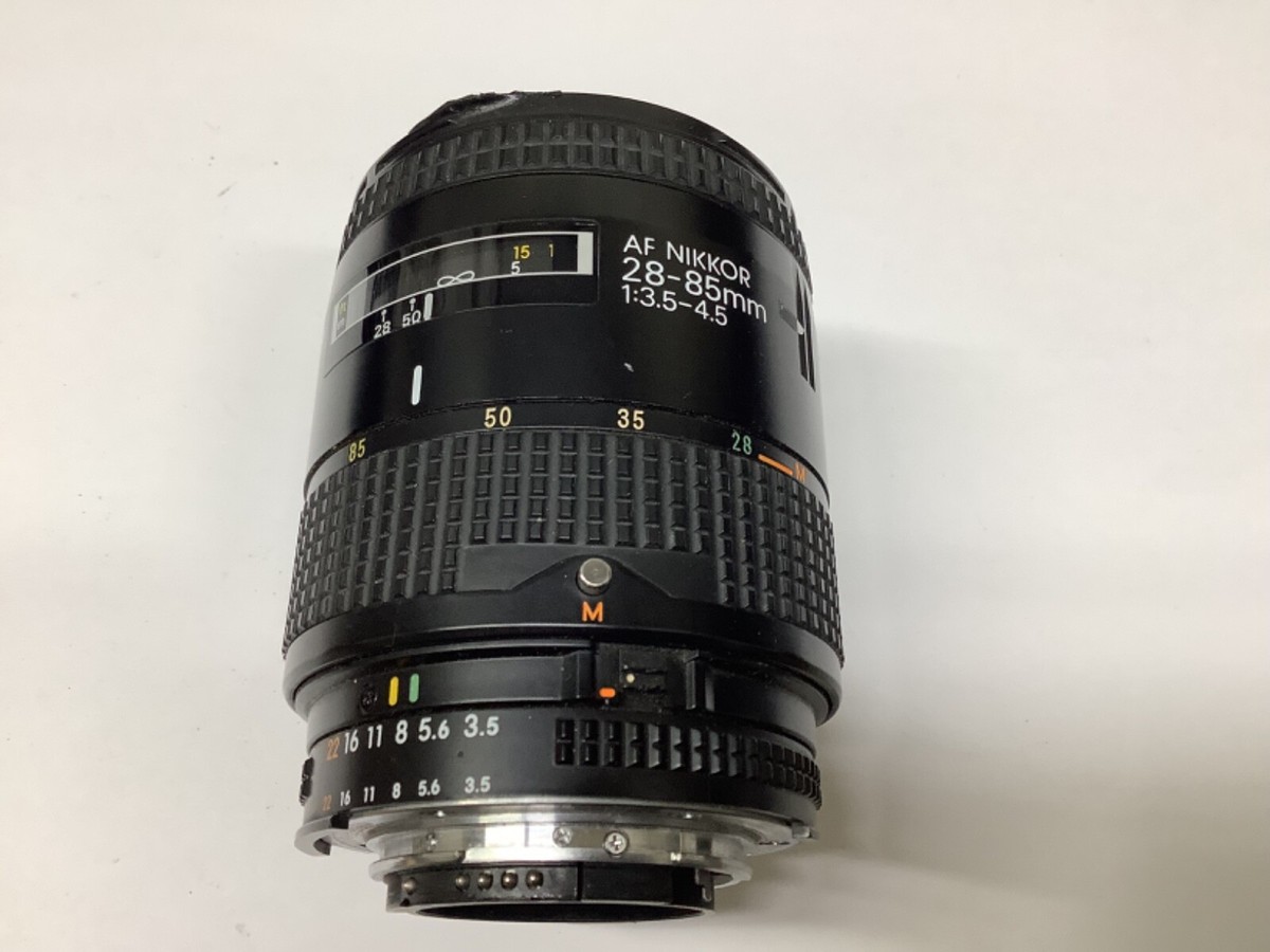 Nikon AF Nikkor 28-85mm 1:3.5-4.5 Zoom Lens Read | eBay