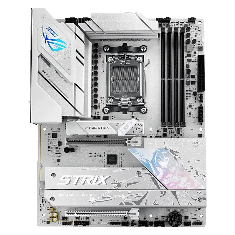 ROG Strix B850-A GAMING WIFI S吹雪中国限定 ASUS ROG STRIX B850-A GAMING WIFI S AMD AM5 B850 ATX motherboard