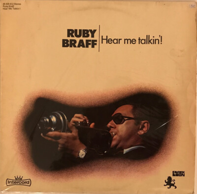 Ruby Braff Hear Me Talkin NEAR MINT Intercord,Black Lion Records Vinyl LP