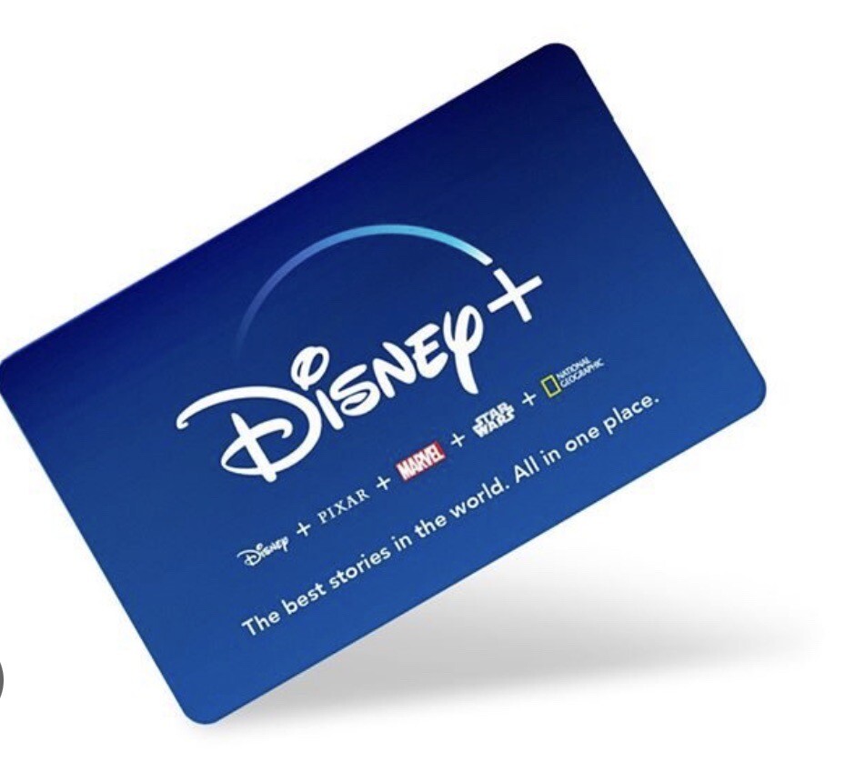 100 Disney+ gift card eBay