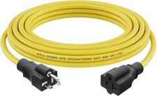 FIRMERST 20 Amp 12 Gauge 12/30/50 Feet Outdoor Extension Cord 5-20P to 5-15/20R
