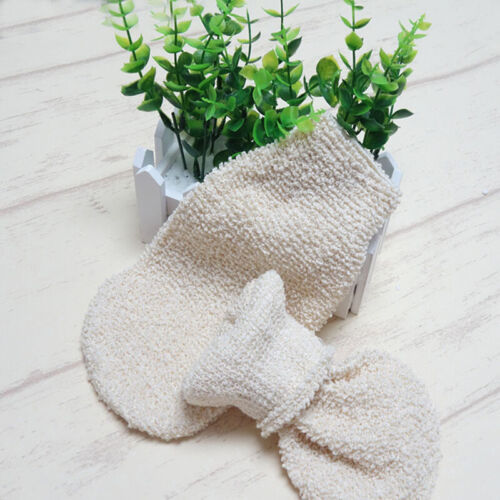 1 Stck. Duschhandschuhe Peeling Waschen Haut Spa Badhandschuhe Faserbad Peeling_ch - Bild 1 von 5
