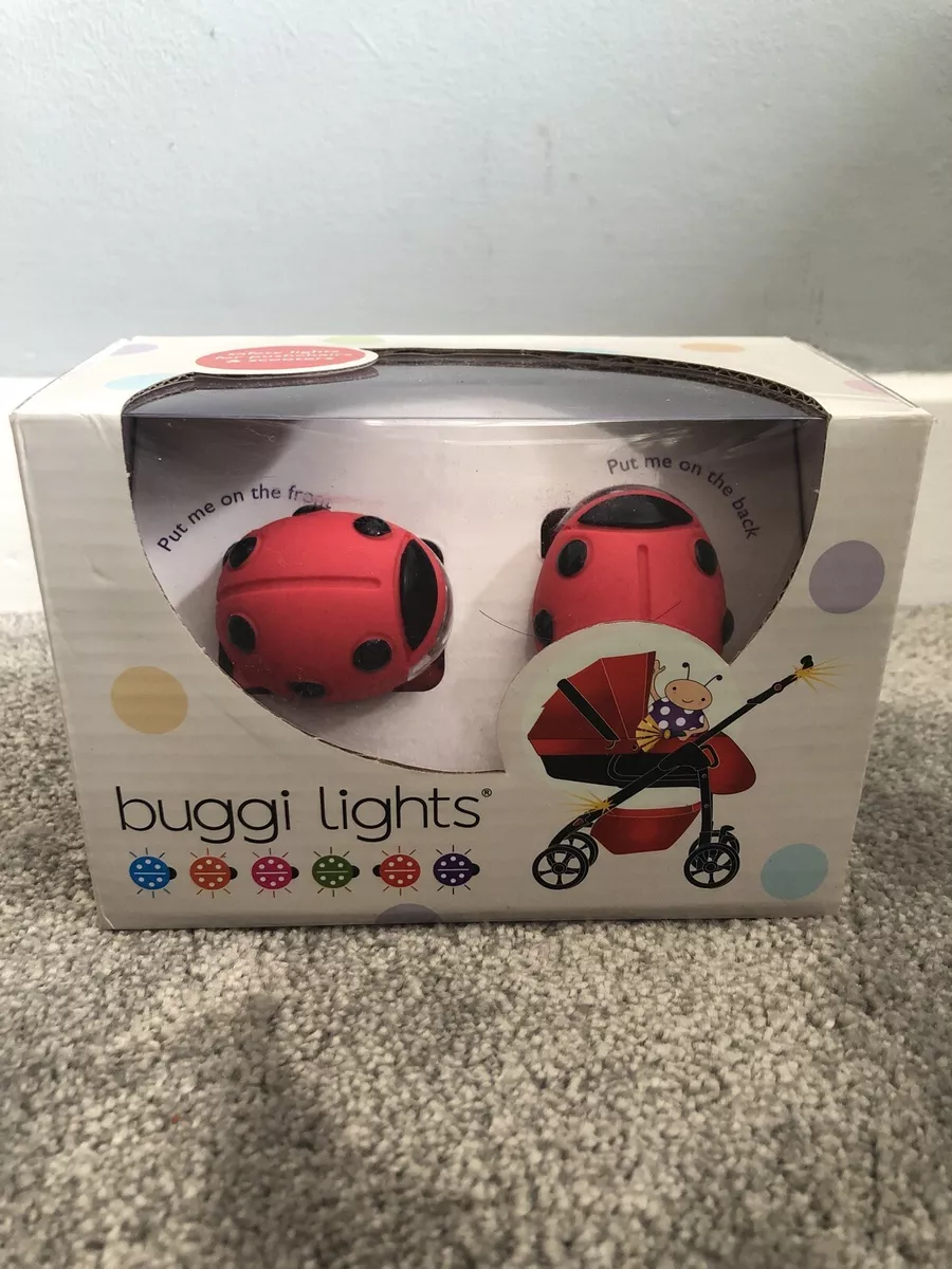 Buggy Buggi Lights Ladybird LEDs For Pushchairs Pram Scooter