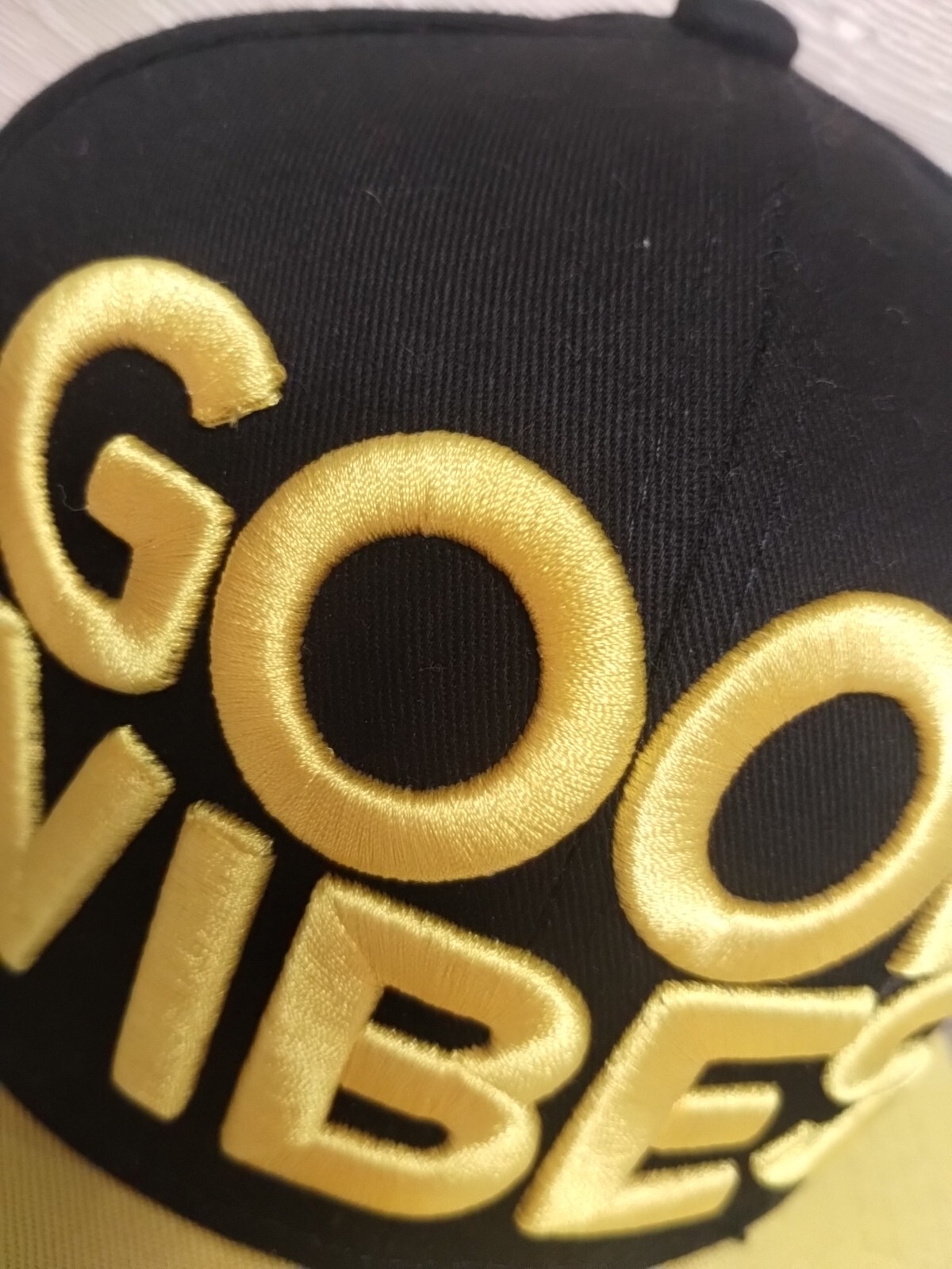 Carbon Elements " Good Vibes" Snap Back Truckers … - image 2
