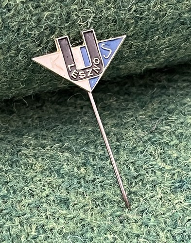Vintage Enamel Badge / Stick Pin - Motorcycle Speedway - Unia Leszno KS, Poland - Picture 3 of 6