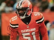 JAMIE COLLINS Signed Autographed 8x10 Photo CLEVELAND BROWNS NE Patriots 