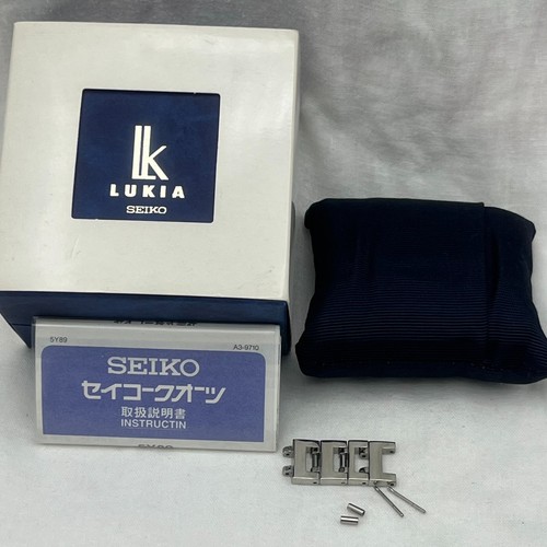 Seiko Lukia 5Y89-0B30 Women's Watch 5Y89 Tested and Working Very Good Condition - Picture 20 of 22