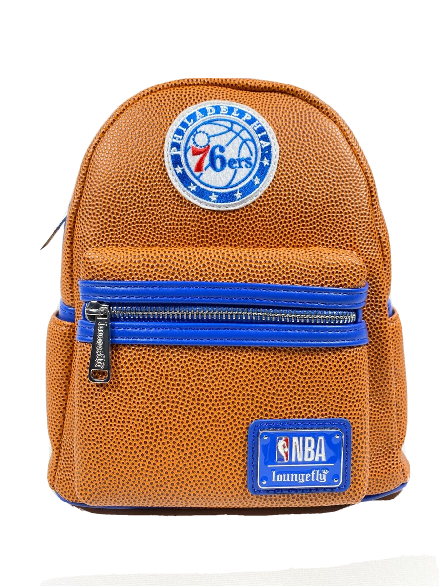 Loungefly NBA Philadelphia 76ers Basketball Mini Backpack  display picture 2