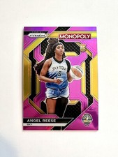 2024 WNBA Prizm Monopoly ANGEL REESE Rookie RC WNBA16 Pink Insert #124 /149 SP