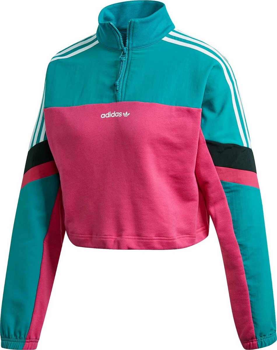 Adidas pullover deals cropped