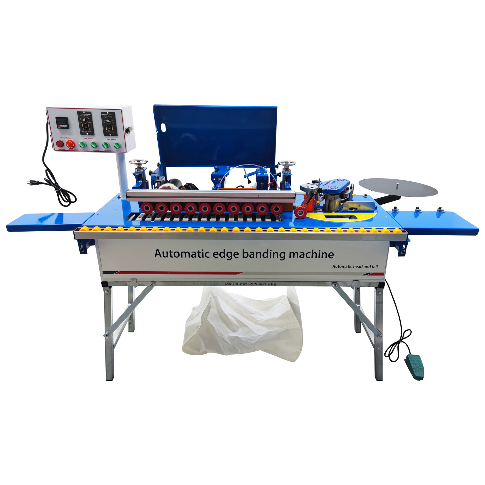 110V Edge Banding Machine Automatic Trimming Machine Break Double-Sided Gluing