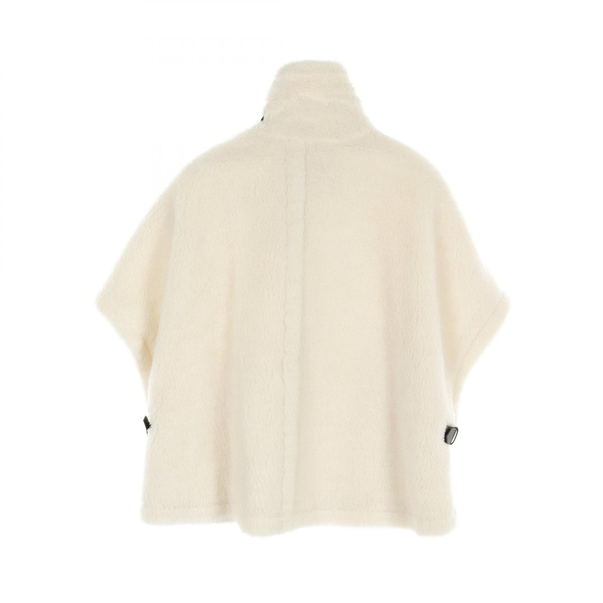 ジャケット・アウター Max Mara ALEGGIO Teddybear Cape Poncho Beige 'Aleggio' teddy poncho Max Mara