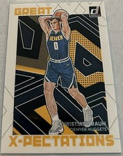 2022-23 Donruss Basketball Christian Braun Denver Nuggets Great X-Pectations #21