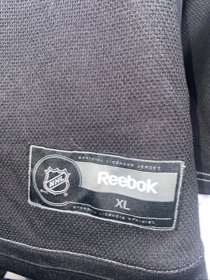 Camiseta deportiva de hockey Los Angeles Kings Reebok NHL #10 Richards talla XL (negra y plateada) Foto 2 de 4