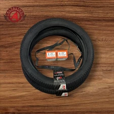 ALTALINE BICYCLE BMX CLINCHER TIRE STREET SEMI-SLICK TREAD 20 X 2.35 BLACK.