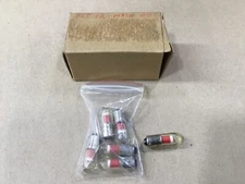 Lot Of 6 Ledtronics Lamps Bulbs 24V Red & White Mach 00 #10H24RM