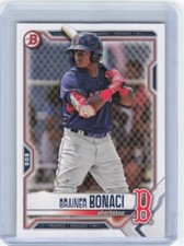 2021 Bowman Draft - #BD-54 Brainer Bonaci (RC)