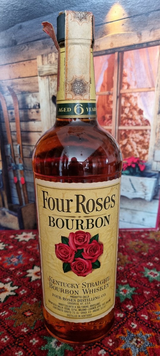 Four Roses Bourbon 750ml 6年熟成 特級 フォアローゼズ 6年 Four Roses 6years old KENTUCKY ST