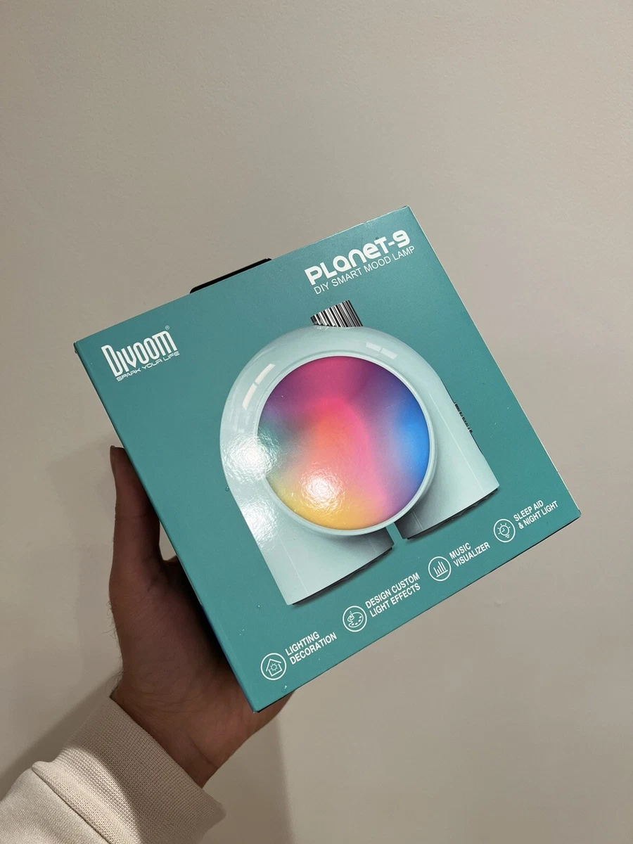 Divoom Planet 9 Smart Cordless Table Lamp Programmable Mood Light