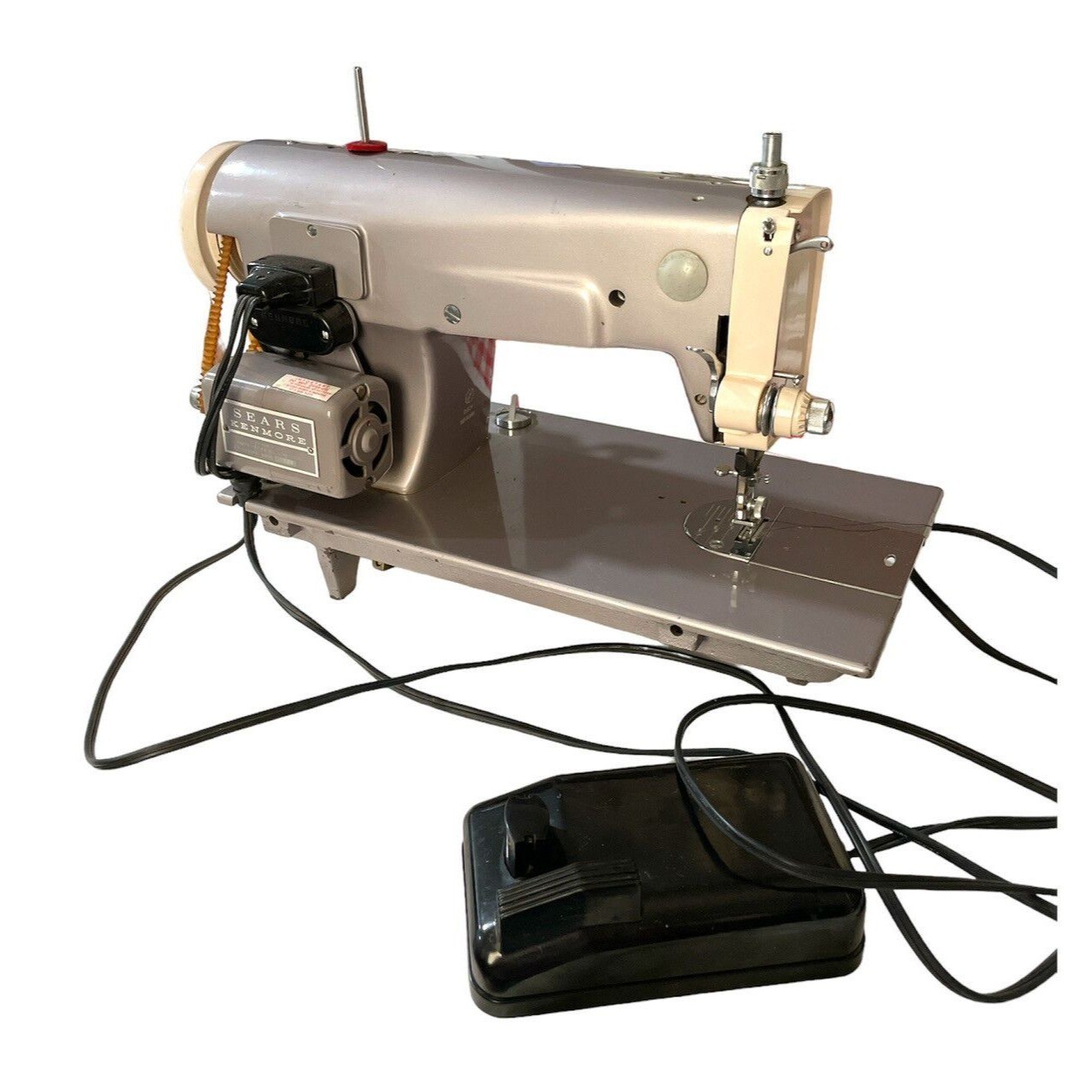 Vintage Sears Kenmore Sewing Machine 148.295 w/Foot Pedal WORKS eBay