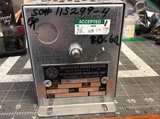 Wirewound Power Resistor CZ470913 /80.0 OHMS 1.80 AMPS Power Resistor (LC09B)