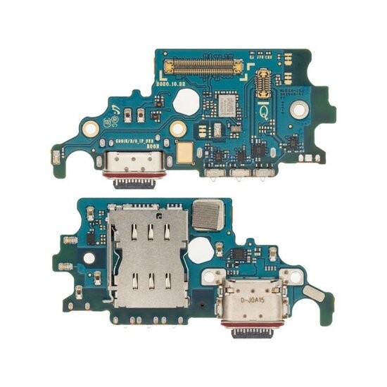 Charging Port Board Flex Sim Reader Mic Replacement for Samsung