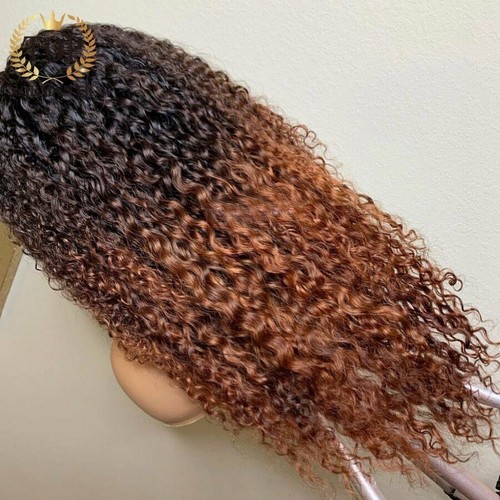 2023 Mujer Marrón Cabello Humano 13x6 Mujer Encaje Frontal Peluca 4x4 Cerrada Rizo Profundo Peluca - Imagen 10 de 14