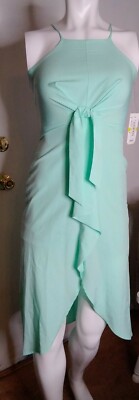 GB Girls Stretch Green Mint Sleeveless Dress Size M - NEW WITH TAGS   $44